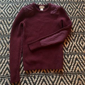 L.L. Bean Women’s Commando Crew Neck Sweater - Small - Merino Lamb’s Wool